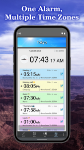 اسکرین شات برنامه World Weather Clock Widget 5