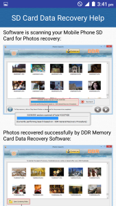 اسکرین شات 7 برنامه SD Card Data Recovery Help