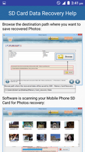 اسکرین شات 6 برنامه SD Card Data Recovery Help