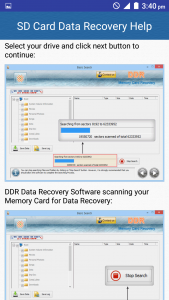 اسکرین شات برنامه SD Card Data Recovery Help 5