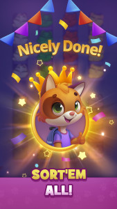 اسکرین شات 8 بازی Kitty Sort: Twisted Tails