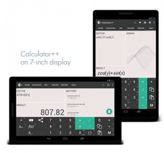 اسکرین شات برنامه Calculator ++ 7