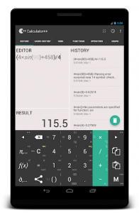 اسکرین شات برنامه Calculator ++ 8