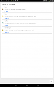 اسکرین شات برنامه Checkout (In-App Billing v.3) 4