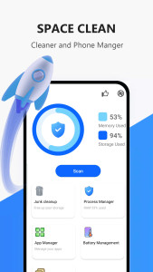 اسکرین شات 2 برنامه Phone Space Cleaner