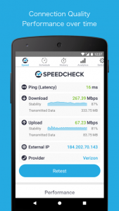اسکرین شات 3 برنامه Simple Speedcheck