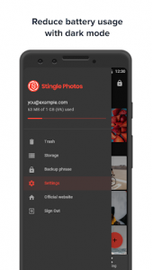 اسکرین شات برنامه Stingle Photos - Secure photo gallery and sync 8