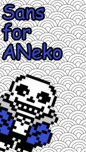 اسکرین شات برنامه Sans Undertale for ANeko (ANeko Skin) 1