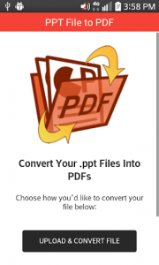 اسکرین شات برنامه PPT File to PDF 1