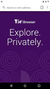 اسکرین شات برنامه Tor Browser (Alpha) 1
