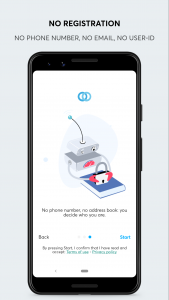 اسکرین شات برنامه twinme - private messenger 1