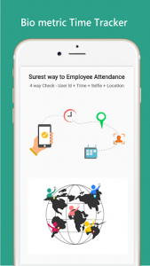اسکرین شات برنامه Employee Attendance App to track time & location. 1