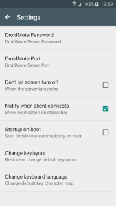 اسکرین شات برنامه DroidMote Server (root) 3