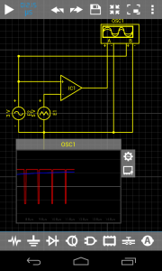 اسکرین شات برنامه Droid Tesla Circuit Simulator 2