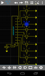 اسکرین شات برنامه Droid Tesla Circuit Simulator 1