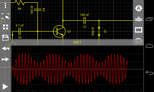 اسکرین شات برنامه Droid Tesla Circuit Simulator 8