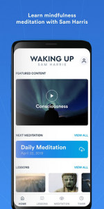 اسکرین شات برنامه Waking Up with Sam Harris - Mindfulness Meditation 1
