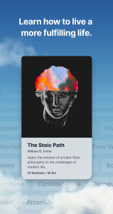 اسکرین شات 4 برنامه Waking Up: Meditation & Wisdom