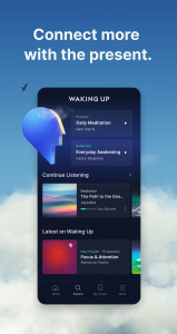 اسکرین شات 1 برنامه Waking Up: Meditation & Wisdom