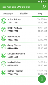 اسکرین شات برنامه Call & SMS Blocker - Blacklist 4