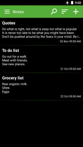 اسکرین شات برنامه Notepad notes, memo, checklist 5