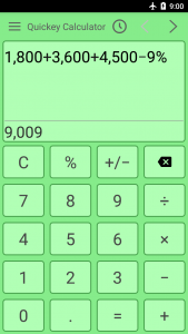 اسکرین شات برنامه Calculator app 3