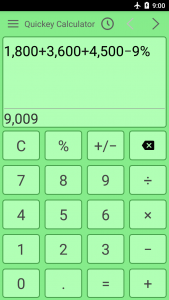 اسکرین شات برنامه Calculator 3