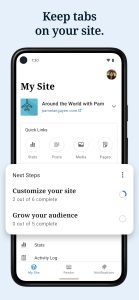 اسکرین شات 6 برنامه WordPress – Website Builder