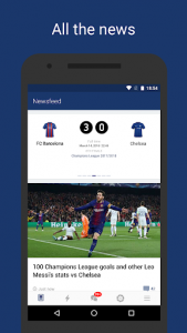 اسکرین شات برنامه Barcelona Live — Goals & News for Barca FC Fans 1