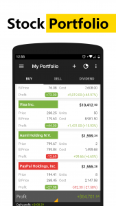 اسکرین شات 2 برنامه JStock:Stock Market, Portfolio