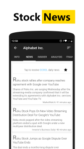 اسکرین شات 7 برنامه JStock:Stock Market, Portfolio