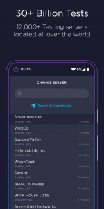 اسکرین شات برنامه Speedtest by Ookla 5