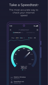 اسکرین شات برنامه Speedtest by Ookla 1