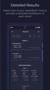 اسکرین شات برنامه Speedtest by Ookla 4