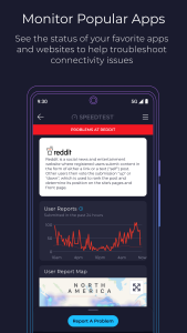 اسکرین شات 2 برنامه Speedtest by Ookla