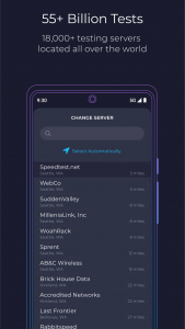 اسکرین شات برنامه Speedtest by Ookla 7