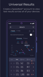 اسکرین شات 3 برنامه Speedtest by Ookla