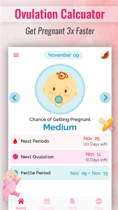 اسکرین شات برنامه Ovulation Calculator & Calendar to Track Fertility 8