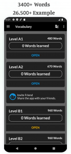 اسکرین شات 4 برنامه Oxford Vocabulary PRO