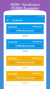 اسکرین شات برنامه Oxford Vocabulary : 3000 Essential words 3