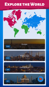 اسکرین شات برنامه All Countries - World Map 2