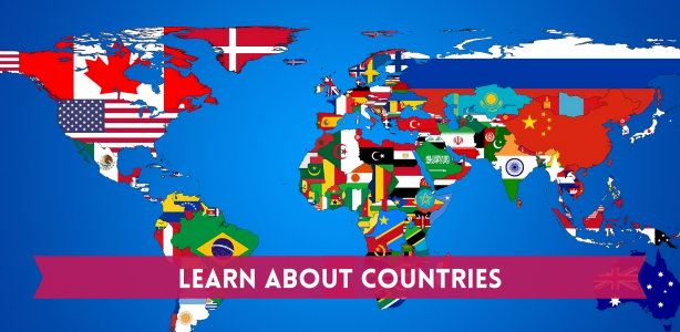 اسکرین شات برنامه All Countries: Learn Countries 1