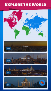 اسکرین شات برنامه All Countries: Learn Countries 3
