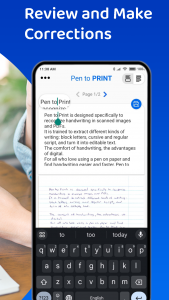 اسکرین شات برنامه PenToPRINT Handwriting to Text 6