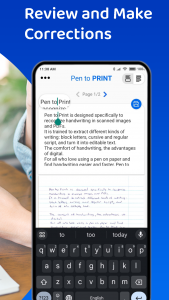 اسکرین شات 6 برنامه PenToPRINT Handwriting to Text
