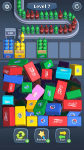 اسکرین شات 6 بازی Packing Jam: Cans Sort Puzzle