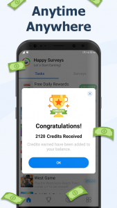 اسکرین شات برنامه Happy Surveys - Easy Cash App 5