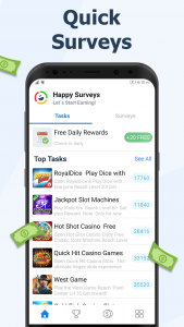 اسکرین شات برنامه Happy Surveys - Easy Cash App 2