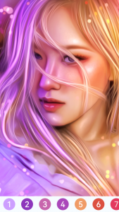 اسکرین شات بازی KPOP Paint by Number Coloring 6