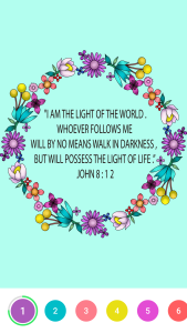 اسکرین شات 7 بازی Bible Color - Color by Number